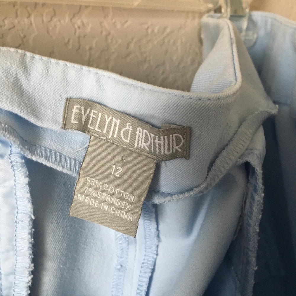 Beautiful Baby Blue Slacks - Picture 2 of 3